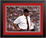 Replay Photos 021947-SF-B-OSG-OSR1 9 x 12 Ohio State Legend Woody Hayes Watches His Team