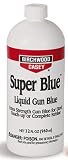 Birchwood Casey Super Blue Liquid Gun Blue Quart Bottle Double Strength Nickel Chrome Alloys
