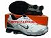 Nike TN Shox Running Shoe White/Navy/Grey Men's Size 12