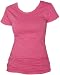 Heather Gray Solid color Classic Super soft 100% cotton longer womens and girls tee shirt.