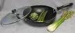 Prime Pacific NAS271G-32 13 Non-Stick Aluminum Wok with Glass Lid