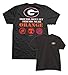 UGA Bulldogs Black Friends Don't Let Friends Wear Orange T-shirt