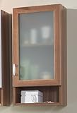 Pharao24 Hängeschrank Nussbaum Badschrank LAOLA