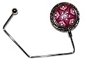 Pink Victorian Floral Purse Hanger