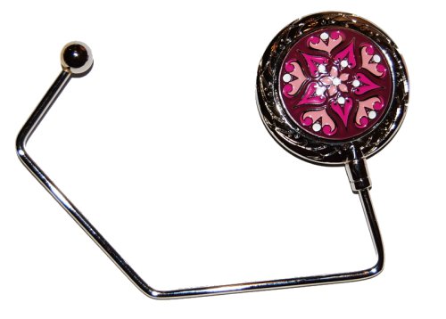 Cover image : Pink Victorian Floral Purse Hanger
