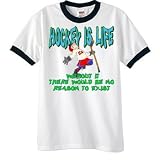 Hockey is LIFE Ringer T-Shirt