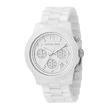 Michael Kors White Oversized Ceramic Watch 5163