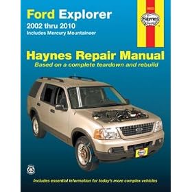 Ford Explorer & Mercury Mountaineer Haynes Repair Manual (2002-2010)