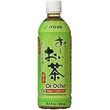 Ito En Tea Unsweetened Beverage, Oi Ocha Green, 16.9 Ounce (Pack of 12)