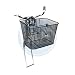 Wald 933 Front Mesh Quick Release Bicycle Basket (13 x 9.75 x 9, Black, 13X9.75X9)