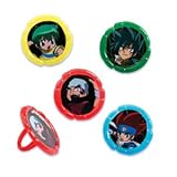 12 pack Beyblade Cupcake Topper Rings