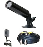 3.6mm Lens Sony CCD Bullet Weatherproof Camera With Free Camera Power Supply and 100ft Video Power Cable BC21sKC 1ON