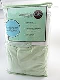Deluxe Waffle Bedding Set - 4 Piece Crib Set Celery