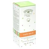 Nature's Gate Organics Baby Organic Baby Oil, 6 fl oz (177 ml) (Pack of 2)