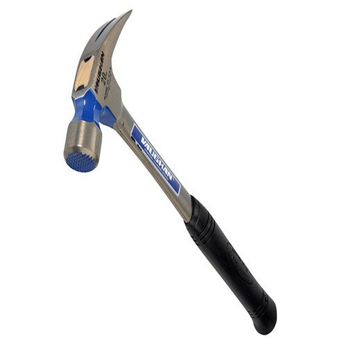VAUGHANSteel Eagle Curved Claw Hammer, Made In The USA, Shock Block, 20 oz, R999ML, VN11220