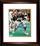 Anthony Munoz signed Cincinnati Bengals 8x10 Photo HOF98 Custom Framed