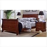 IMAGE OF Barnburner Thirteen Cherry Sleigh Bedroom Set Size: Cal King