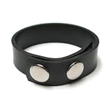 KinkLab 3 Snap Cock Ring, Rubber