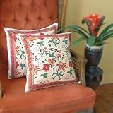 Review Saffron Marigold  / Tropical Garden ~ Colorful Country Cottage Throw Cushion Cover 17x17