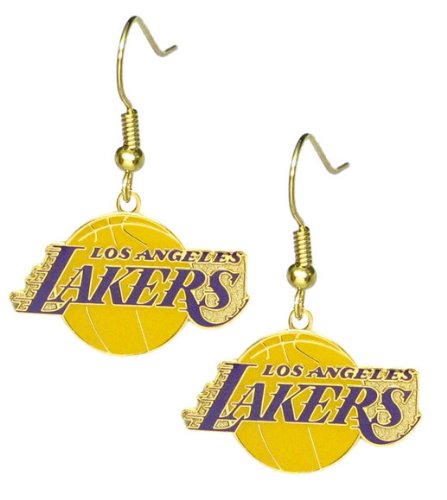 Los Angeles Lakers - NBA Team Logo Dangler Earrings