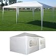 10 x 20 White Party Tent Gazebo Canopy with Sidewalls