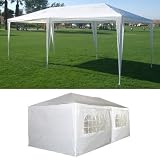 10 x 20 White Party Tent Gazebo Canopy with Sidewalls