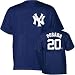 Jorge Posada New York Yankees Navy Name and Number Adult Jersey T-Shirt
