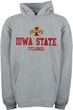 Iowa State Cyclones Youth Grey Tackle Twill Hooded Sweatshirt