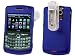 BLUE Cellet Proguard Rubberized Rubber Coated Plastic Snap On Case Cover for Blackberry Curve 8300 8310 8320 8330 (ATT Cingular Verizon Wireless Alltel Sprint US Cellular)