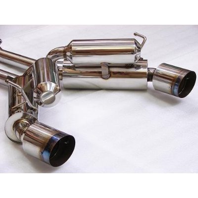 03-06 Infiniti G35 (Coupe Only)Full Stainless Gt Dual Catback