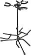 Musician's Gear Triple Guitar Stand Black