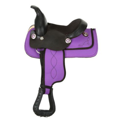 King Series Miniature Synthetic Western Saddle On Sale