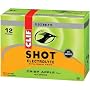 Clif Bar Clif Shot Electrolyte Drink - Box of 12 - Electrolyte CrispApple