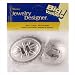 Nickel Conchos, Assorted Styles, 24pc Pkg