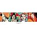 (12x36) The Wizard of Oz Movie (Dorothy, Lion, Scarecrow, Tin Man, Pop Art) Poster Print