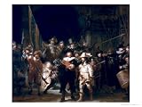 The Nightwatch, circa 1642 Premium Giclee Poster Print by Rembrandt van Rijn , 42x56