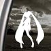 Vocaloid Hatsune Miku Decal Cosplay Wig Car Sticker