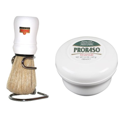 Shaving Set with Omega Ultra Sensitive