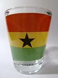 Ghana Flag Shot Glass