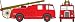 Corgi Trackside 1:76 Scale DG223000 Dennis F12 Blackburn Fire Brigade