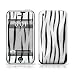 White Tiger Stripes Design Protective Skin Decal Sticker for Apple iPhone (2G)1st Generation