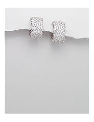 CZ Earrings In 92.5 Sterling Silver
