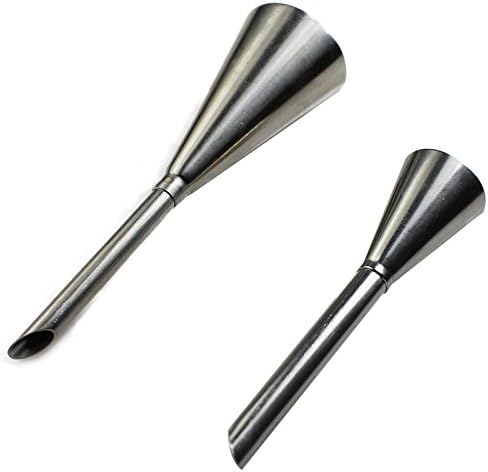 1Pcs Stainless Steel Puff Nozzle Tip Long Cake Decorating Tip Sugar Craft tools