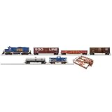 Trainline Big Sky Express Diesel Freight Set with Bachmann EZ Track CSX by Trainline