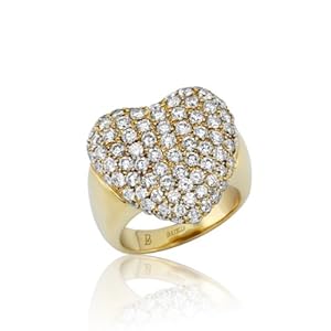 Holiday Gift 2.65 Ct D-E/VS2-SI Setting Round Diamond Heart Ring 14k Yellow Gold