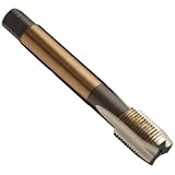 Buy Dormer MTT-X E040 Powdered Metal Pipe Tap, Straight Flute, BSP, Gold Oxide Finish,...