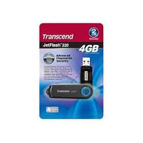 Transcend - JetFlash 220 4 GB USB 2.0 Key