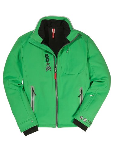 BOGNER FIRE + ICE Herren Softshelljacke CLARK, apple, 50