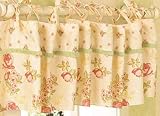 Antique Rose Window Valance by Nojo