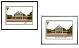 Stanford Cardinals Framed Campus Photo Black